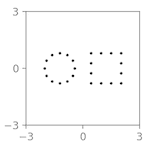 square right of circle
